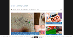 Desktop Screenshot of goodmorningcenter.com